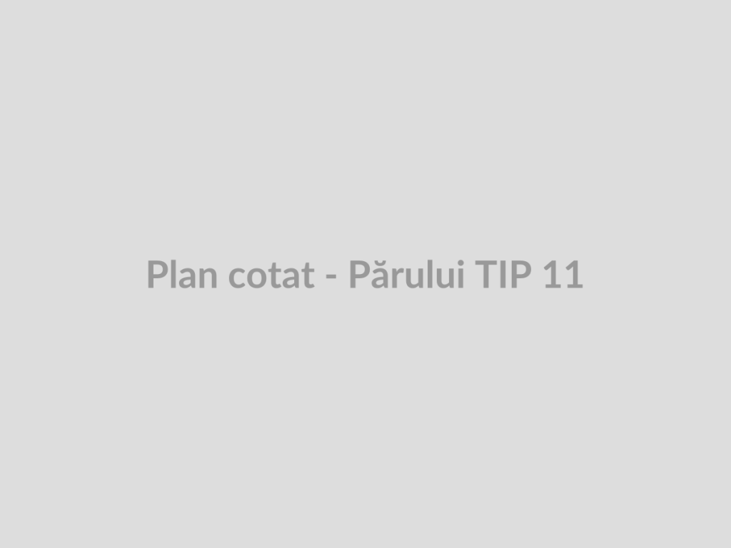 Plan cotat - Părului TIP 11
